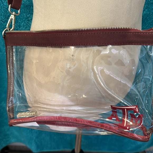 Texas A&M Clear Gameday Bag with removeable adjustable strap - Picture 2 of 7